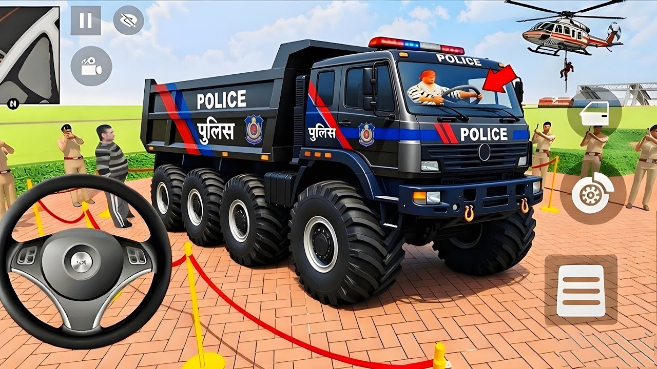 Franklin Purchase New Modified Heavy Police Dumper 🤑 Indian Theft Auto Simulator | New update💥🤩