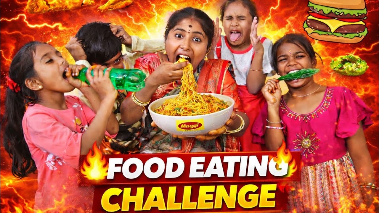 Maggi Eating Challenge.. With Punishment💥💥💥 Mind Blowing Channel 