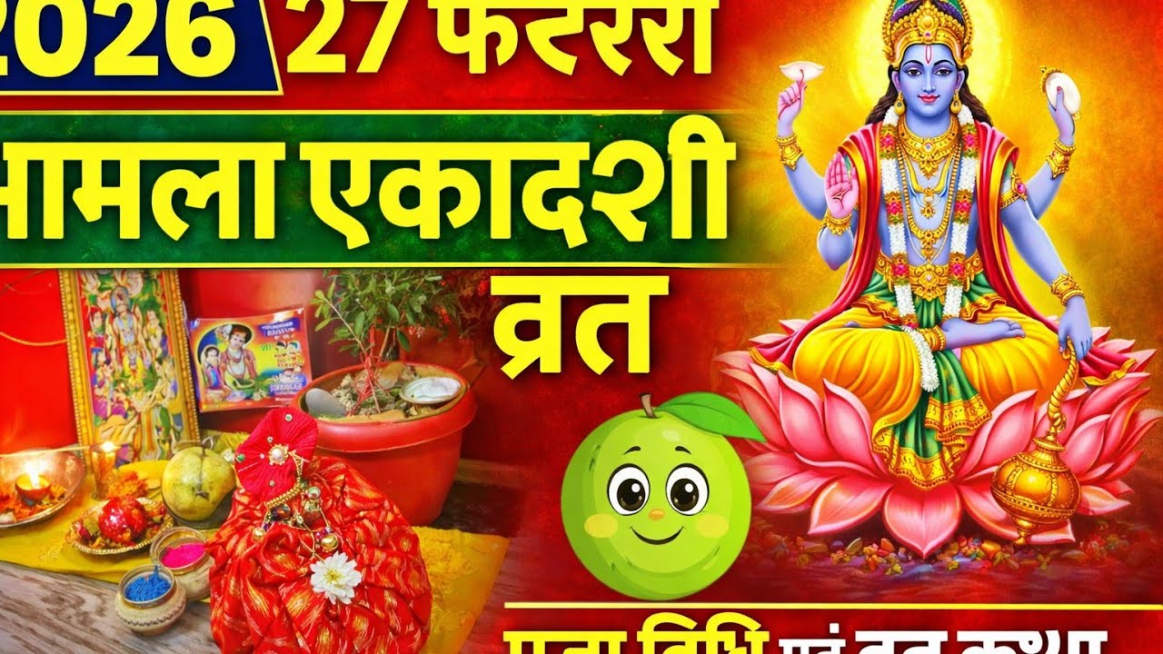 आवंला रंगभरी एकादशी की सरल पूजा विधि || Aanewala ki rang Bhari Ekadashi ki vrat Sharad Puja vidhi 