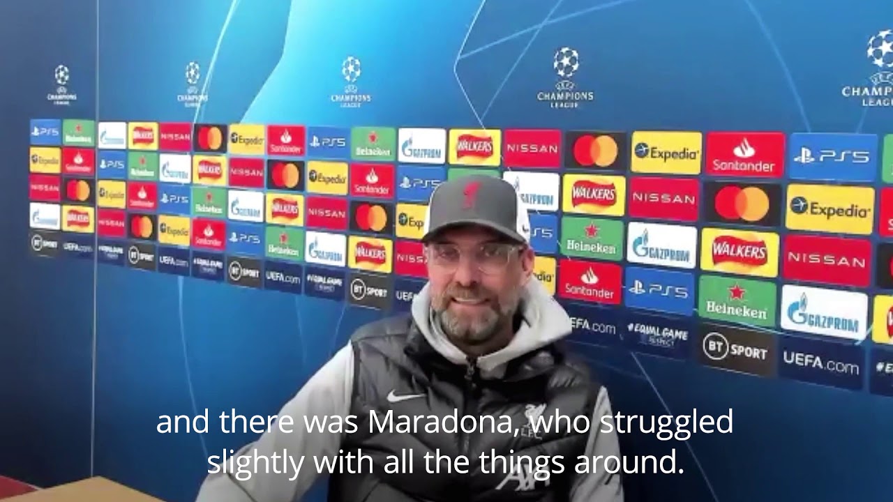 Jurgen Klopp On Maradona - 'He Was One Of The Greatest Ever'