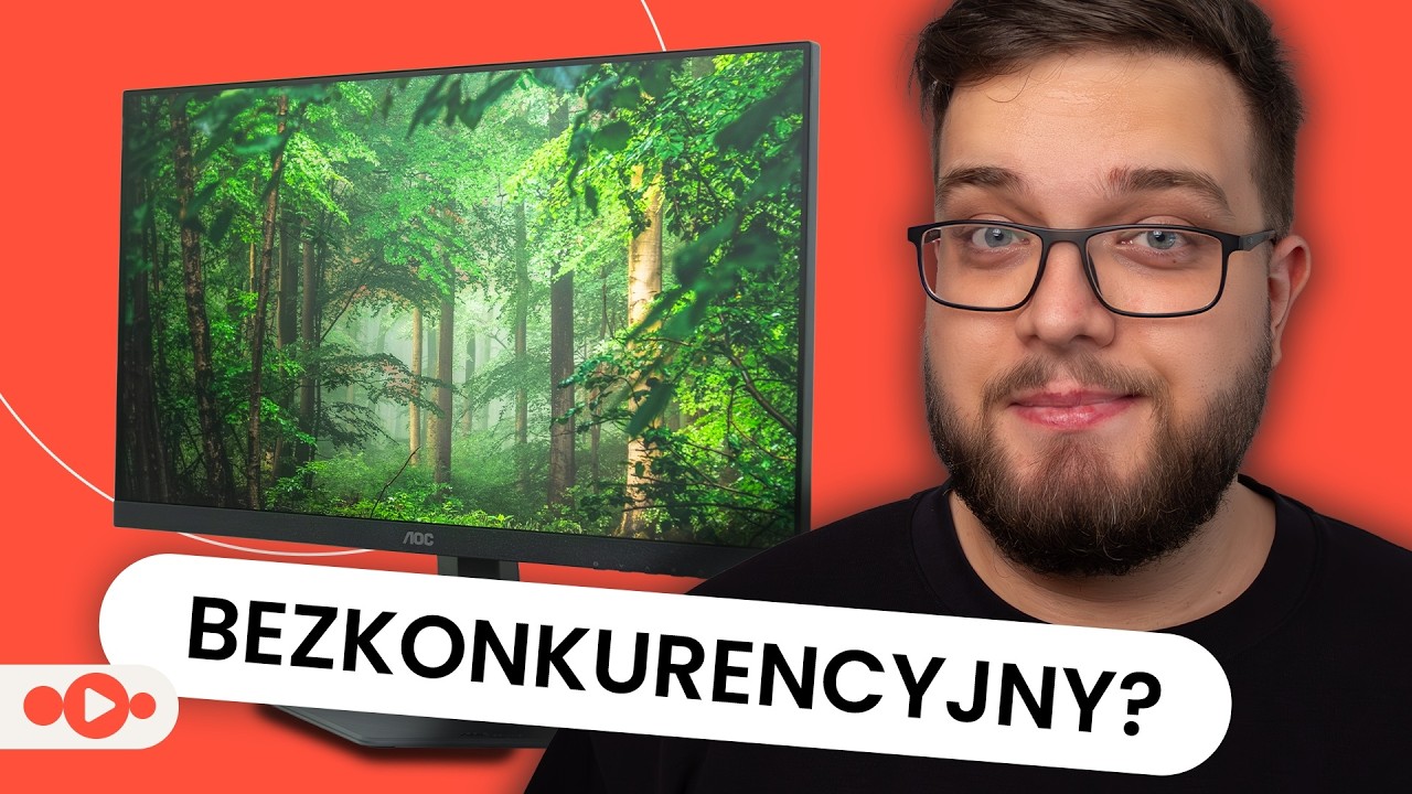 AOC DOWIOZŁO! 24" 1440p 180Hz za 600 ZŁ! Recenzja AOC Q24G4RE