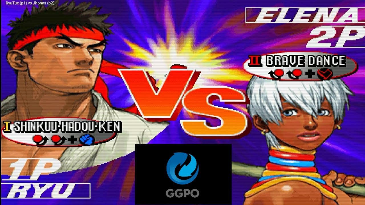 RyuTux vs Jhonas 3rd Strike GGPO Android
