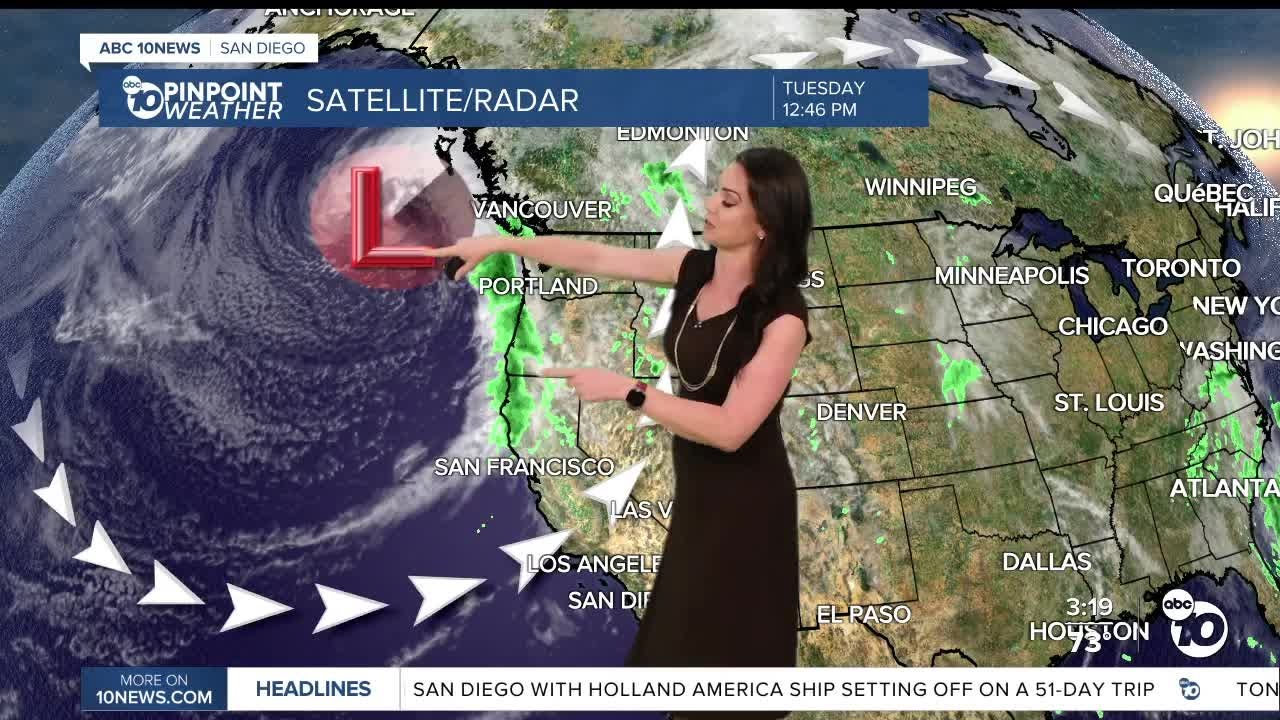 ABC 10News Pinpoint Weather with Meteorologist Megan Parry