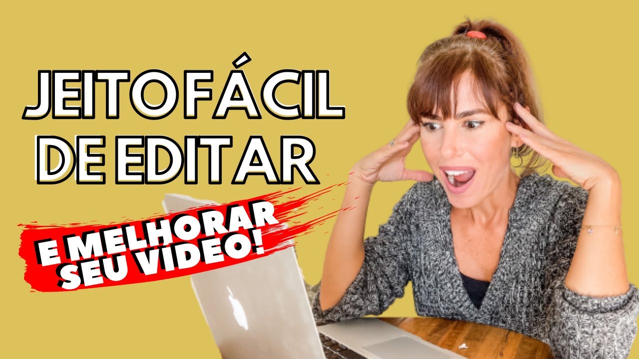 Edi&ccedil;&atilde;o de v&iacute;deo SIMPLES para INICIANTES