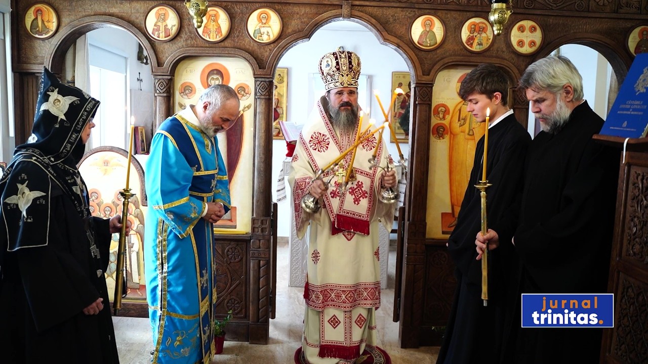 Sfântul Sfințit Mucenic Haralambie a fost cinstit la Paraclisul Centrului Episcopal din Stockholm