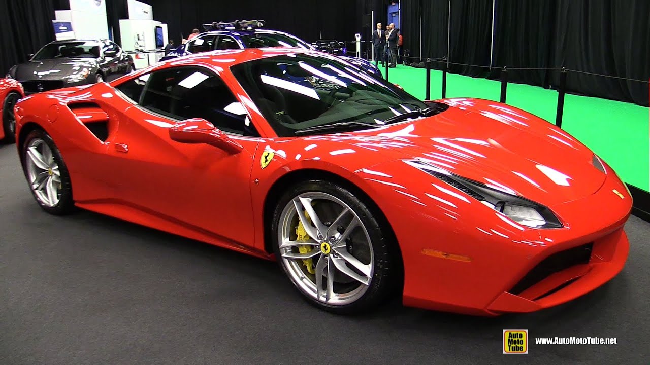 2016 Ferrari 488 GTB - Exterior and Interior Walkaround - 2016 Montreal Auto Show