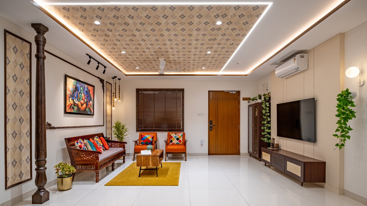 Tour of Stunning 3BHK Apartment, Aparna Sarovar Zenith, Hyderabad, Indian Traditional Home Interiors