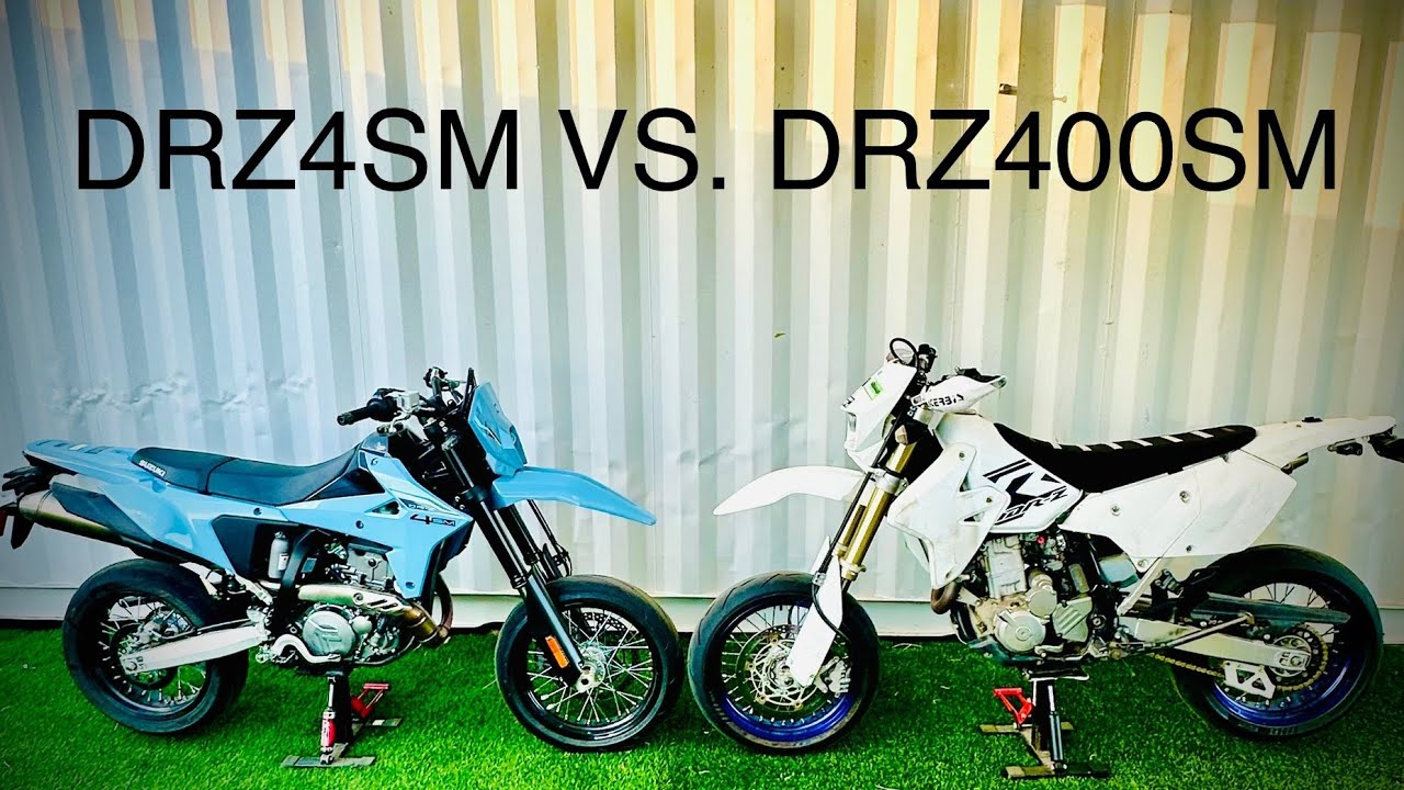 DRZ4SM VS. DRZ400SM 