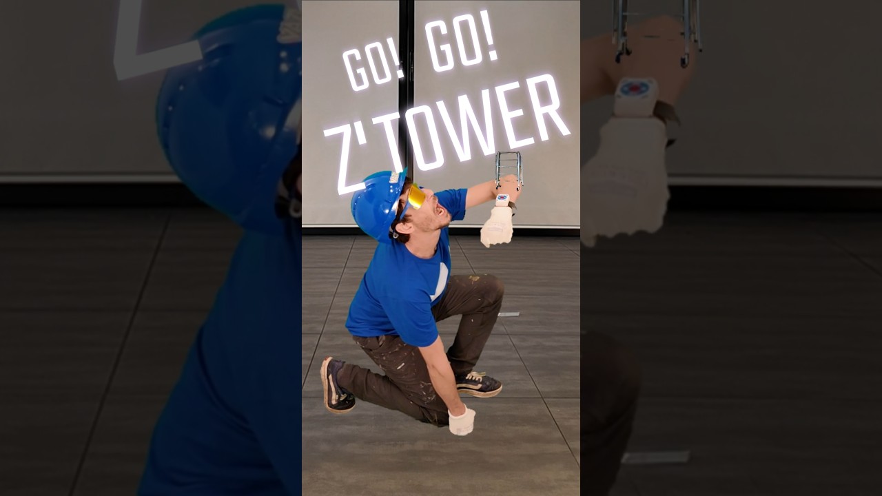 Go! Go! Z'TOWER #echaffaudage #bricolage #diy #tubesca #xtower #ztower