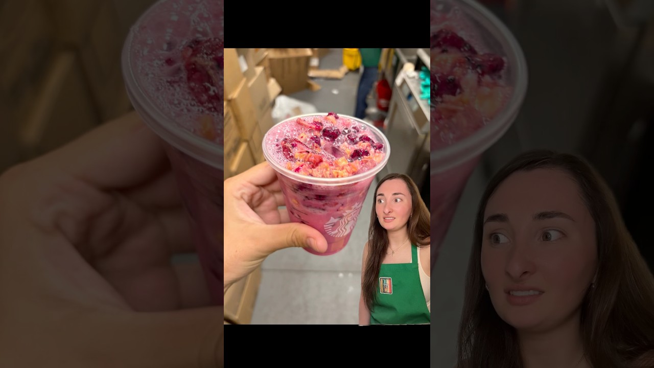 Высокий салат из сухофруктов 🍒🍓🍇🍎 #baristalife