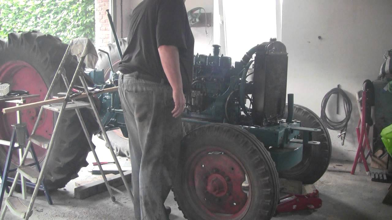 Hanomag D28 Motor Probelauf