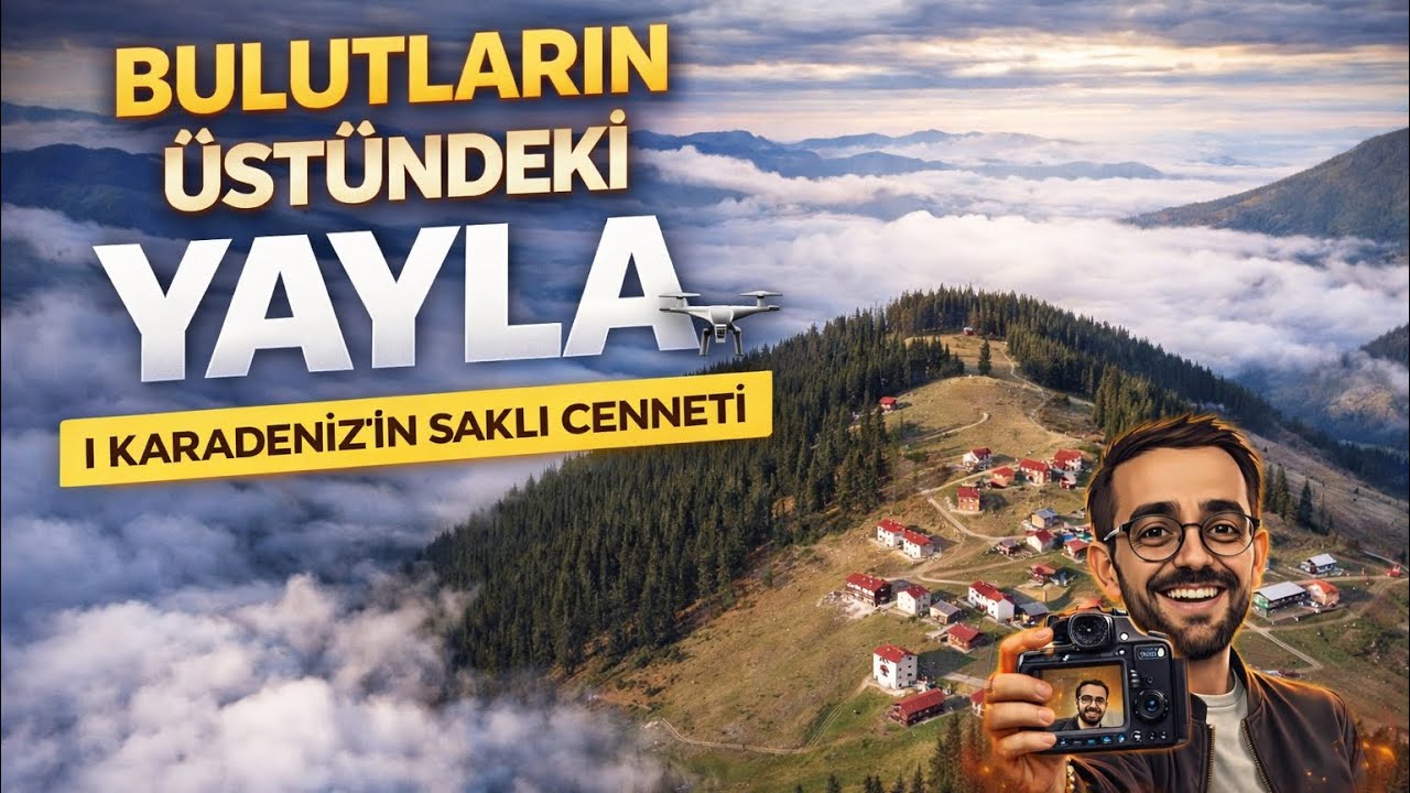 Bulutların Üstündeki Yayla 🚁 | Karadeniz’in Saklı Cenneti
