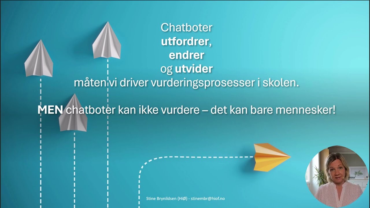 Vurdering for læring sett i lys av LK20 og genKI undervisningsvideo