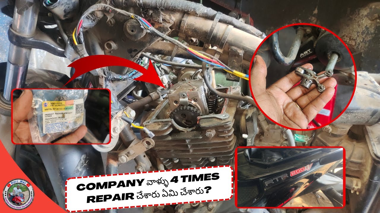 TVS Apache 200 Valve Tappet Sound | Hari Mec
