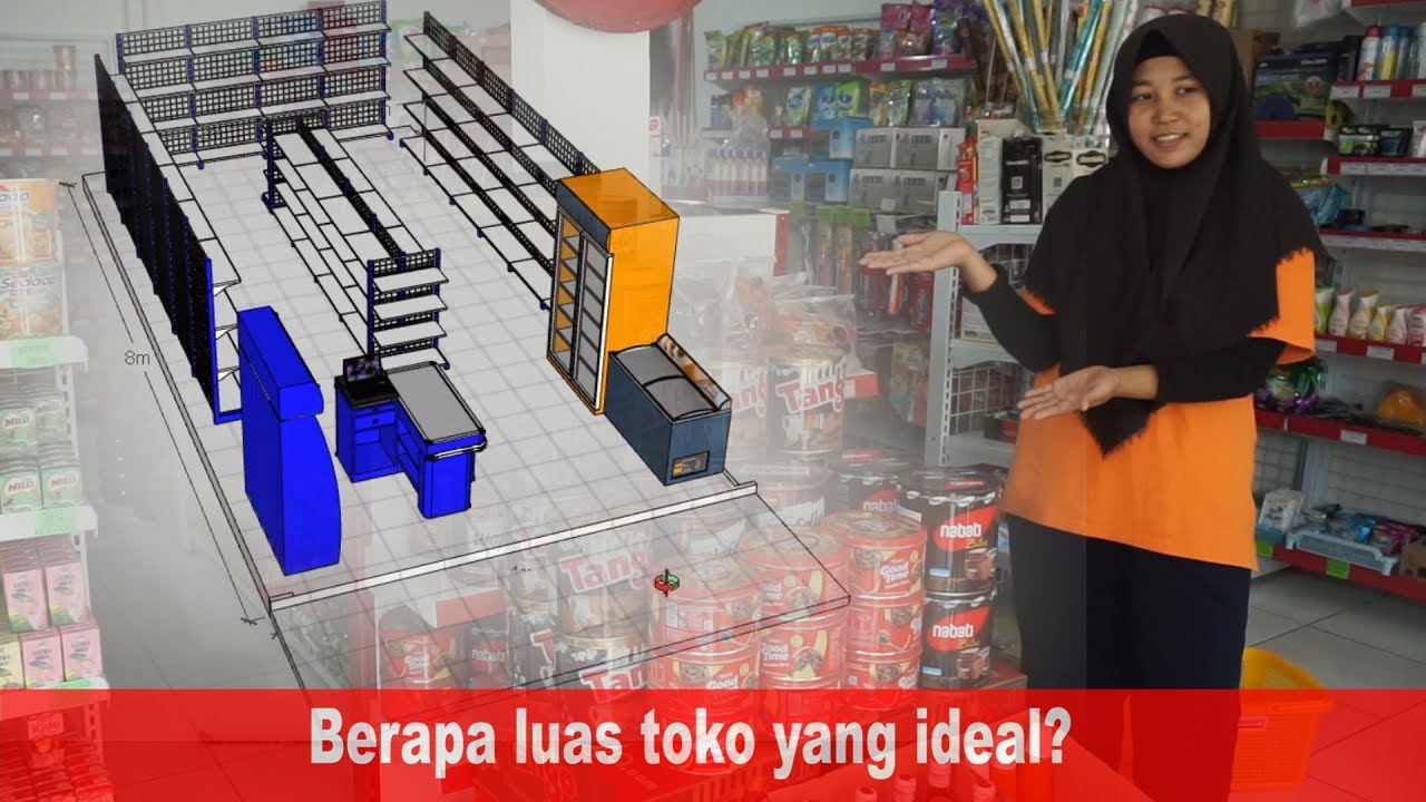 Berapa Luas Toko Modern Yang Ideal ???