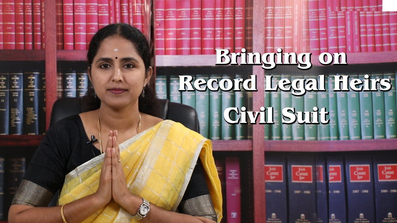 Bringing on Record Legal Heirs - Civil Suit | EP 26 | Sattamum Nam Kadamayum | The Mount News