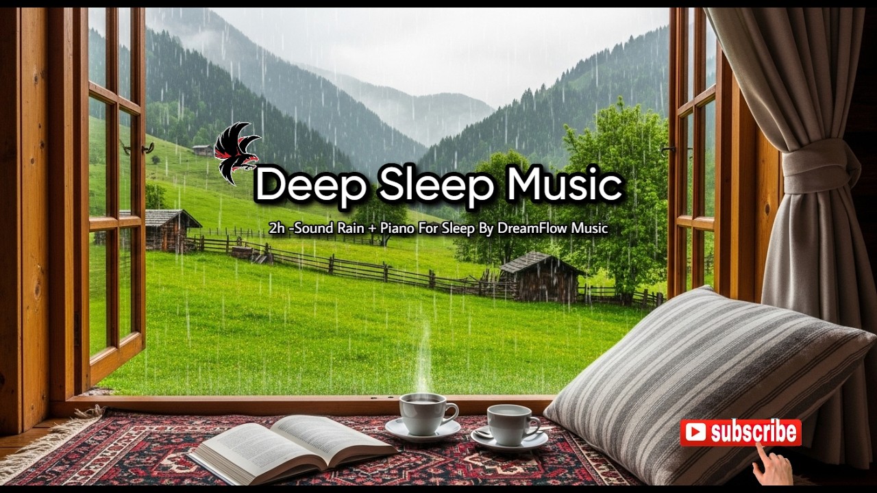 Deep Sleep Sanctuary | Rain Sounds & Soft Piano Music