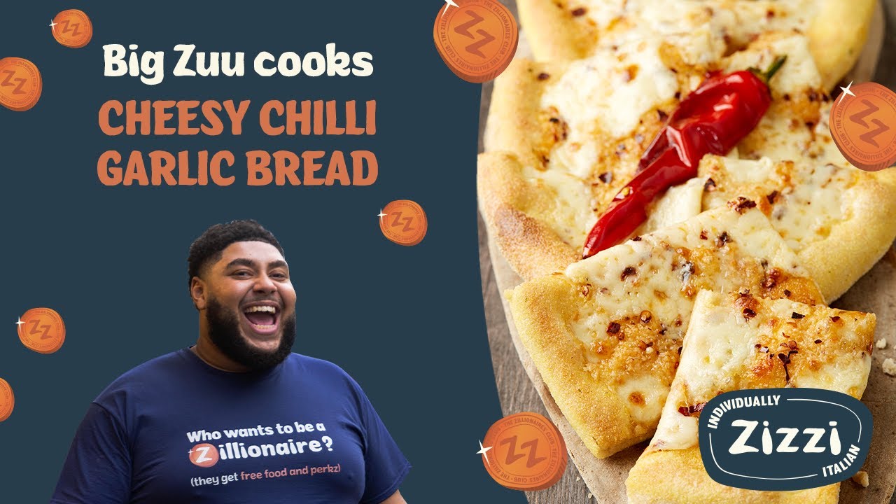 Big Zuu Cooks Zizzi's FAMOUS Cheesy Chilli Garlic Bread | Zizzi