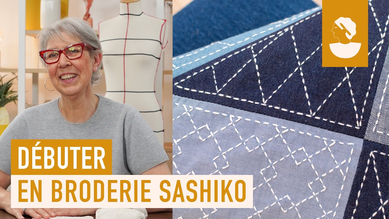 D&eacute;butez en broderie Sashiko sur Artesane.com