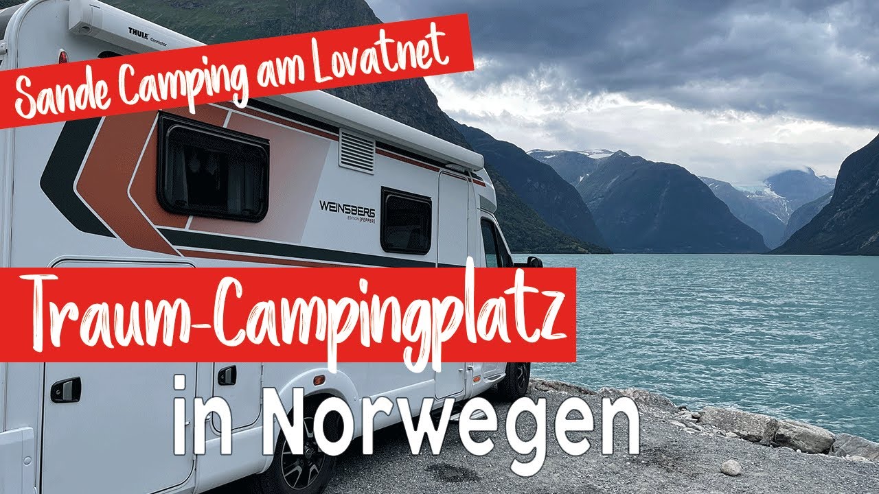 Traum Campingplatz in Norwegen | Camping Sande | Lovatnet | Nordfjord | Camping in Fjordnorwegen