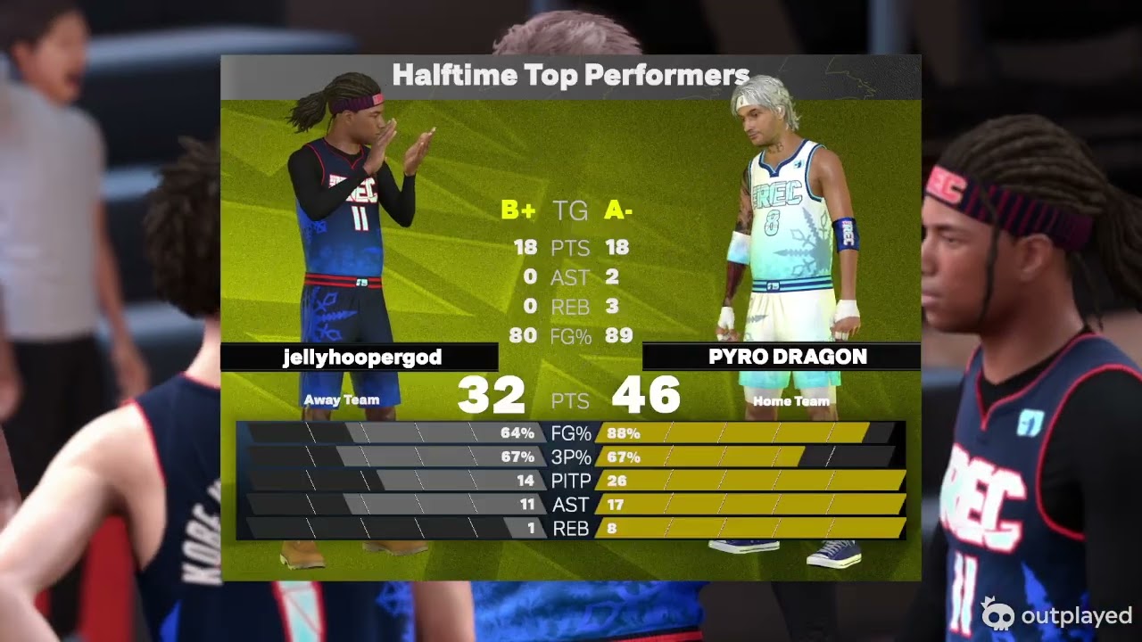 NBA 2K26 rec blow out