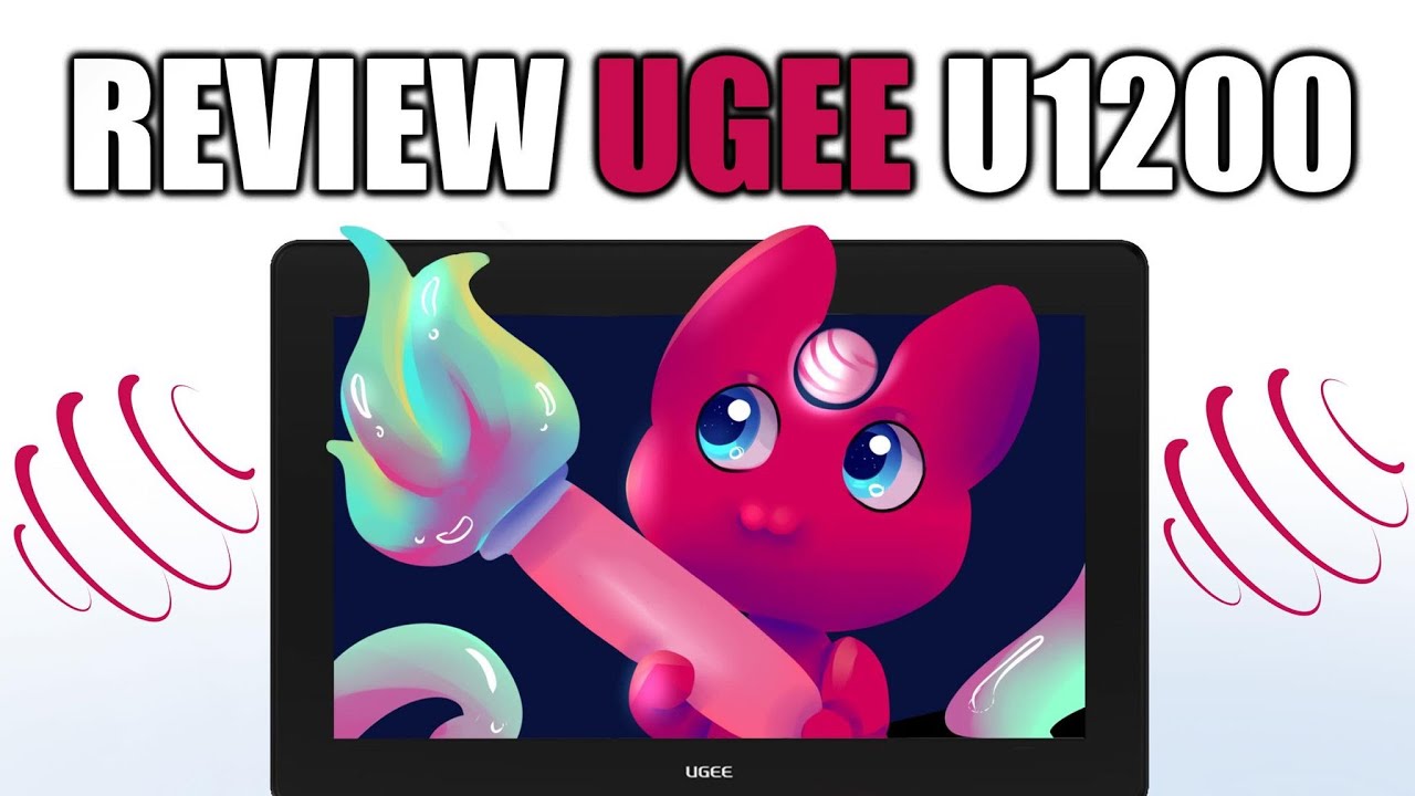 ✨REVIEW TABLETA CON PANTALLA UGEE U1200 ✨  + CODIGO DE DESCUENTO