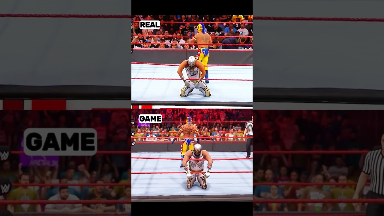 WWE 2K25 РЕАЛЬНОСТЬ ПРОТИВ ИГРЫ