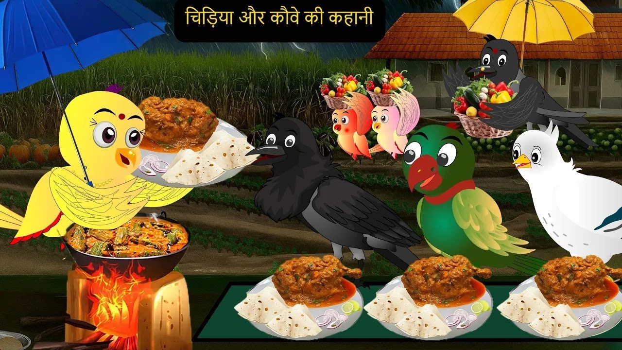 Rano Chidiya Wala Cartoon | कार्टून चिड़िया | Achii Chidiya Bhejo |Kahani Chahie Dekhao |Chichu TV