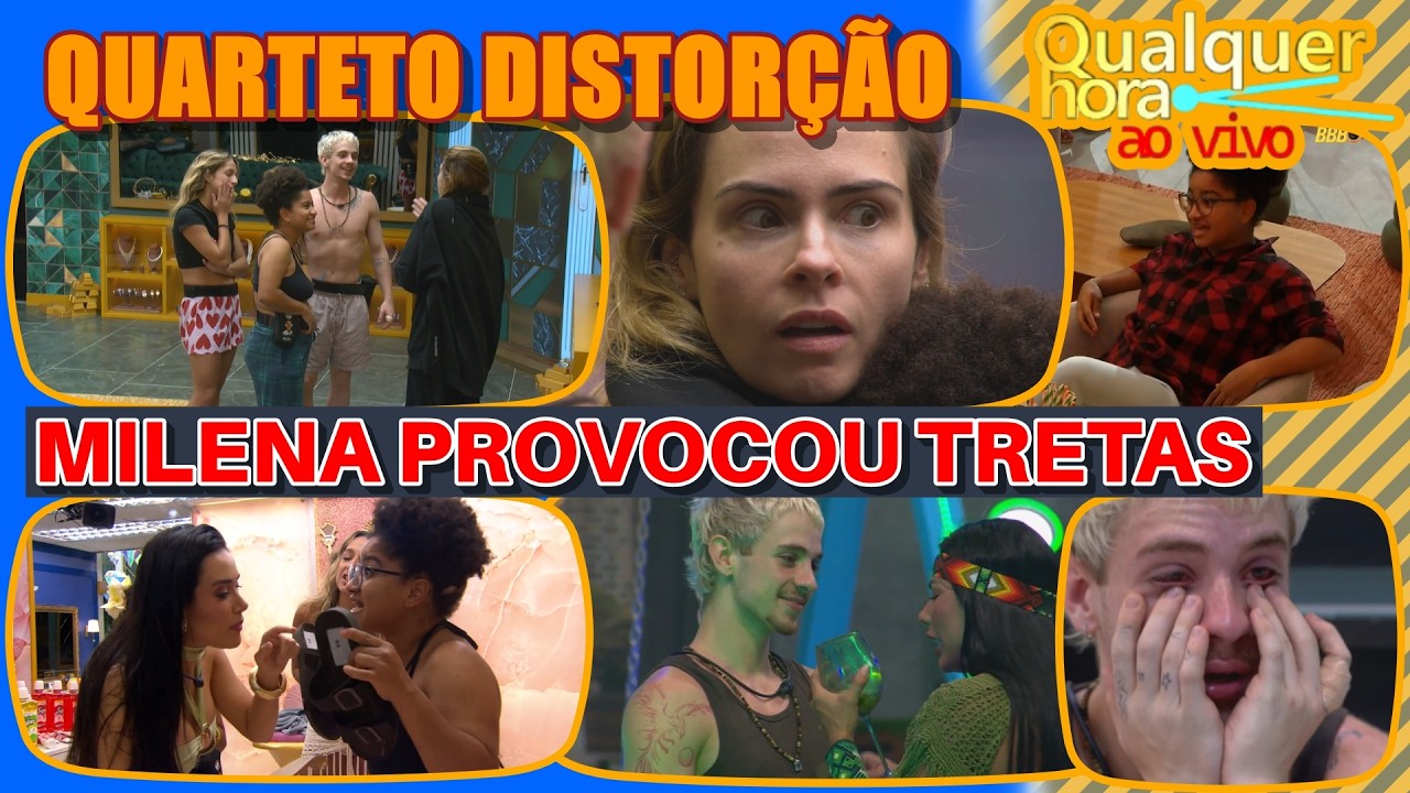 TRETA NA FESTA: MILENA PROVOCOU JONAS + PLANO PARA IGNORAR AS VILÃS + QUARTETO DISTORÇÃO | BBB26