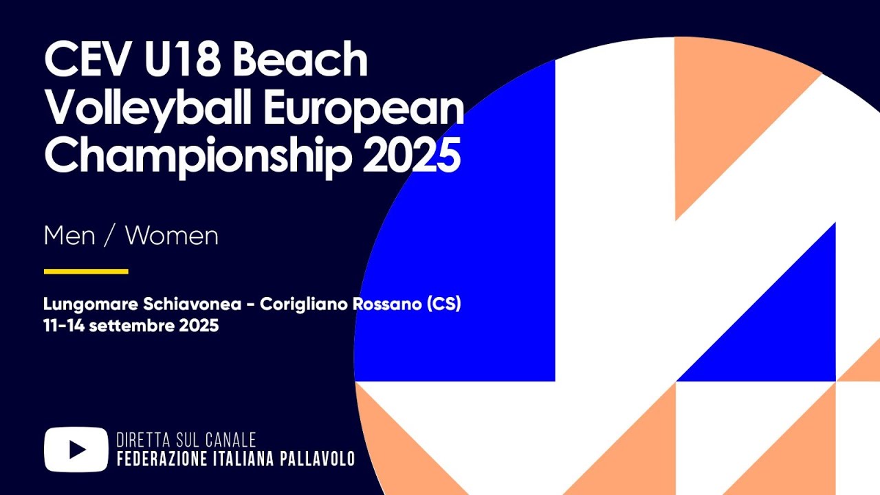 CEV U18 Beach Volleyball European Championship 2025 - CAMPO CENTRALE