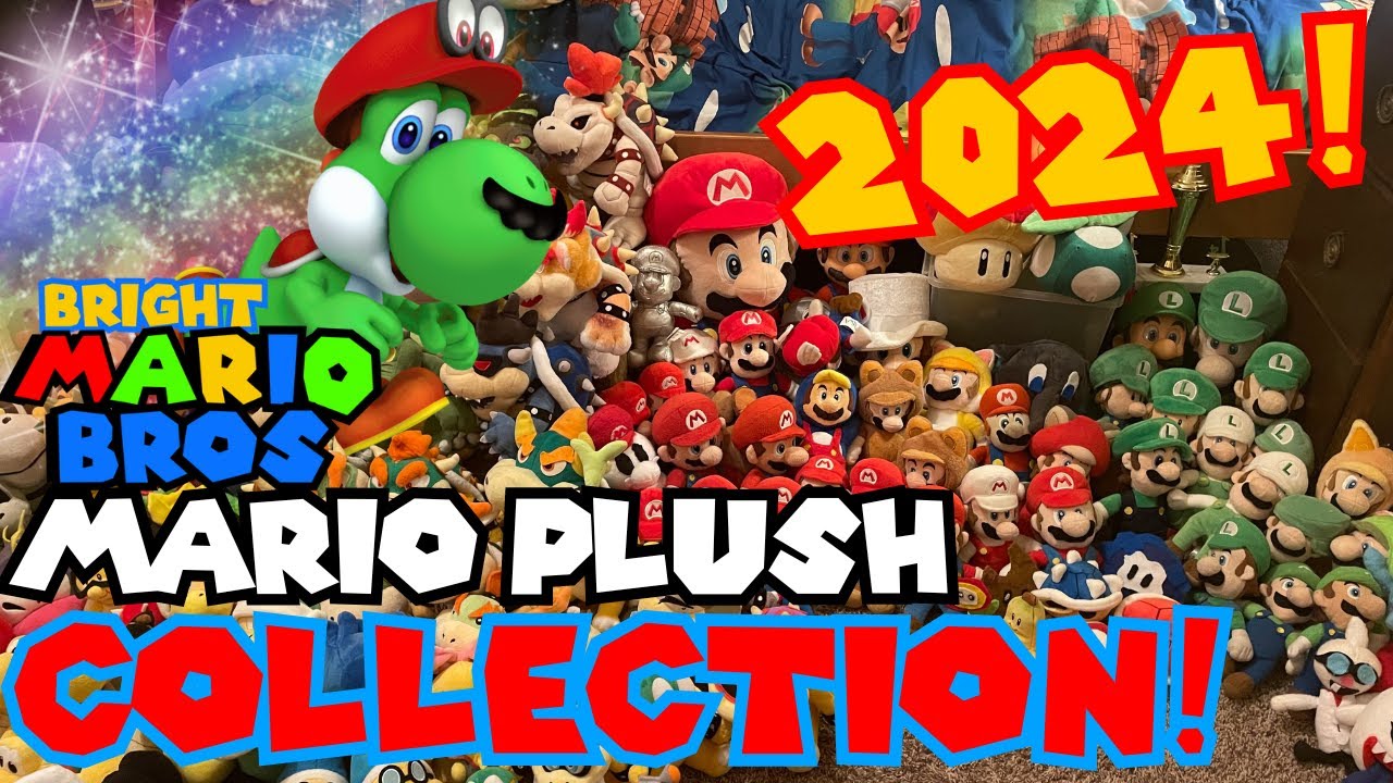 BMB - My Mario plush collection 2024 + Second Movie UPDATE!!