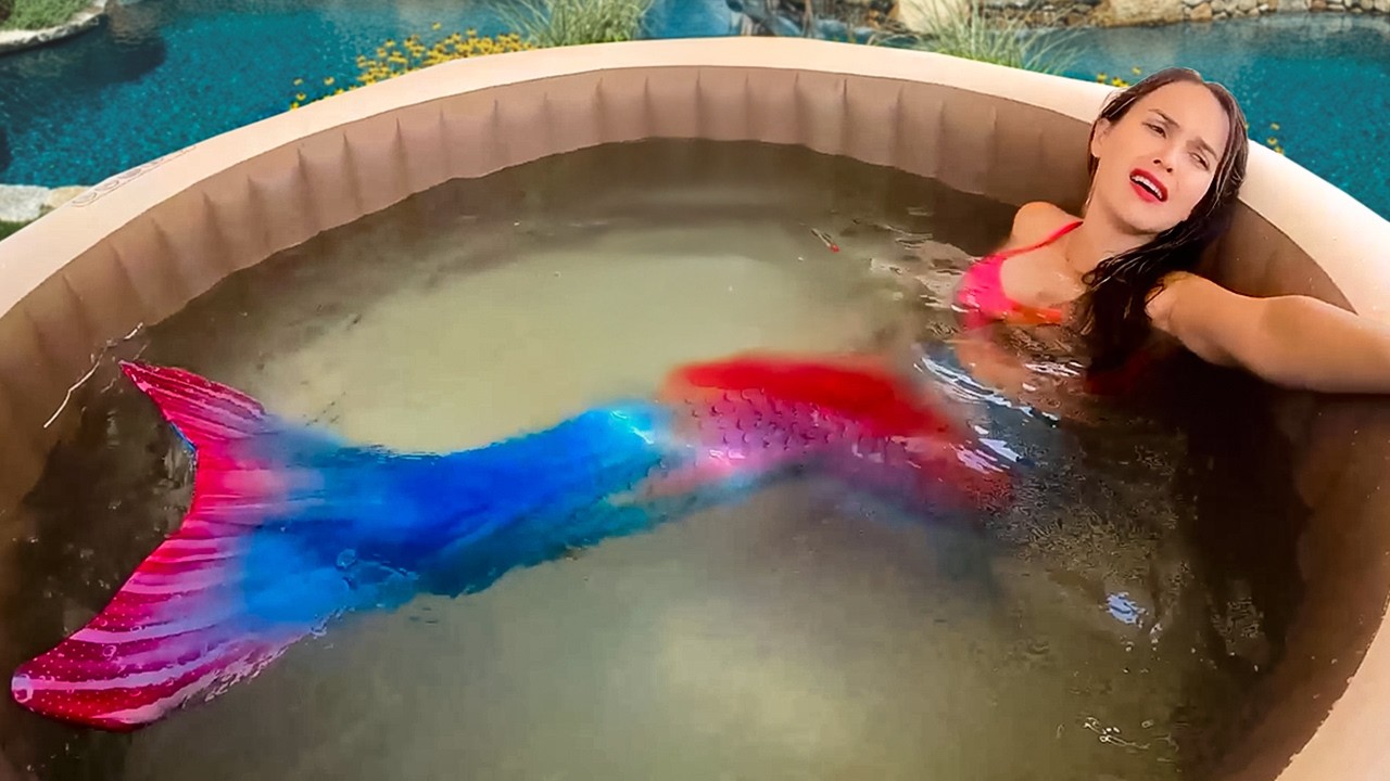 La Sirena no responde en la piscina