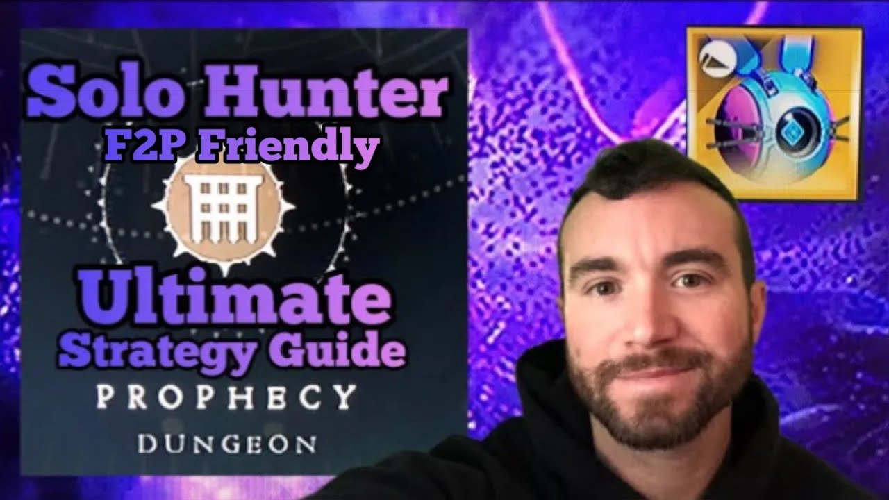 Solo Hunter “Prophecy” Dungeon Free to Play Gear Friendly Destiny 2