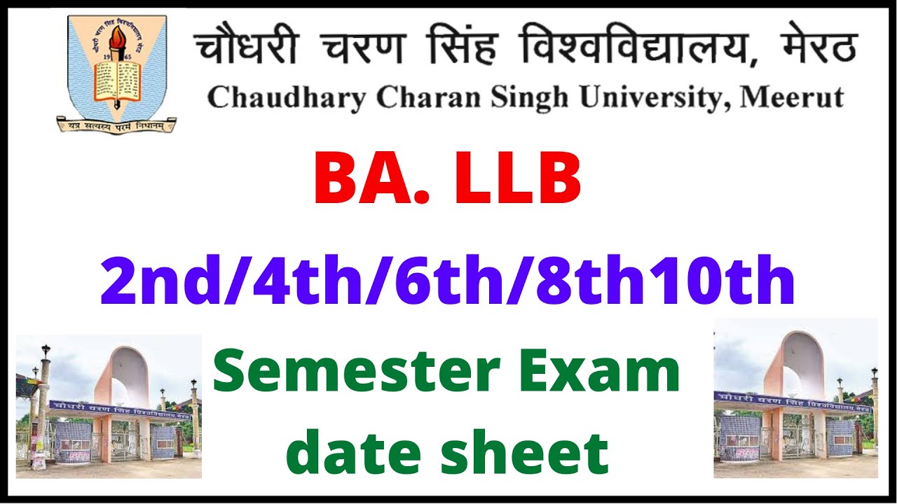 ccsu ba llb exam date sheet 2022 | ba llb exam date sheet 2022 | ccsu 2022 ba llb exam date sheet