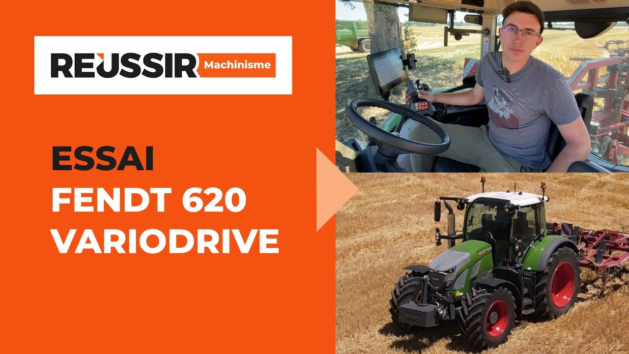 Тест трактора Fendt 620 VarioDrive