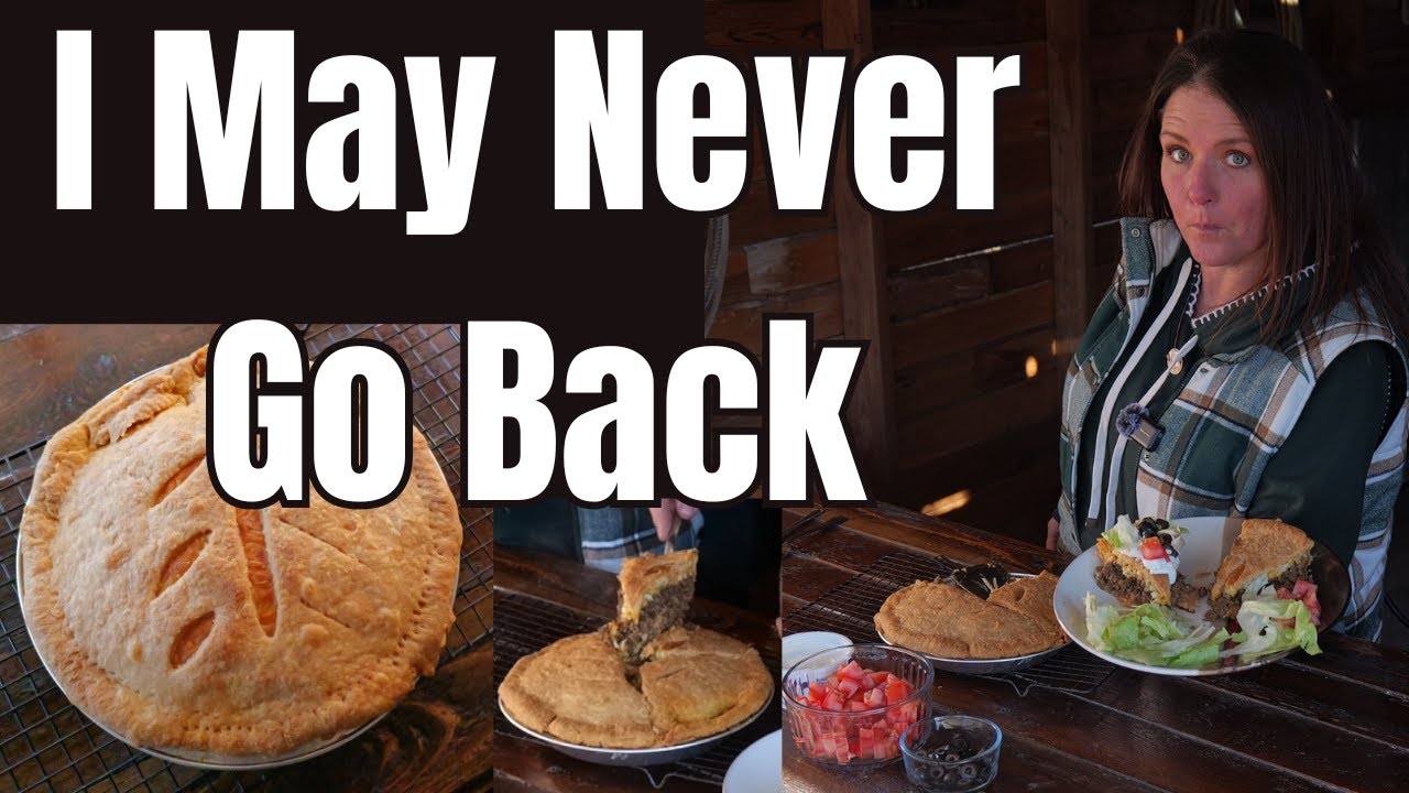 An Actual Pie Crust...Filled With Taco