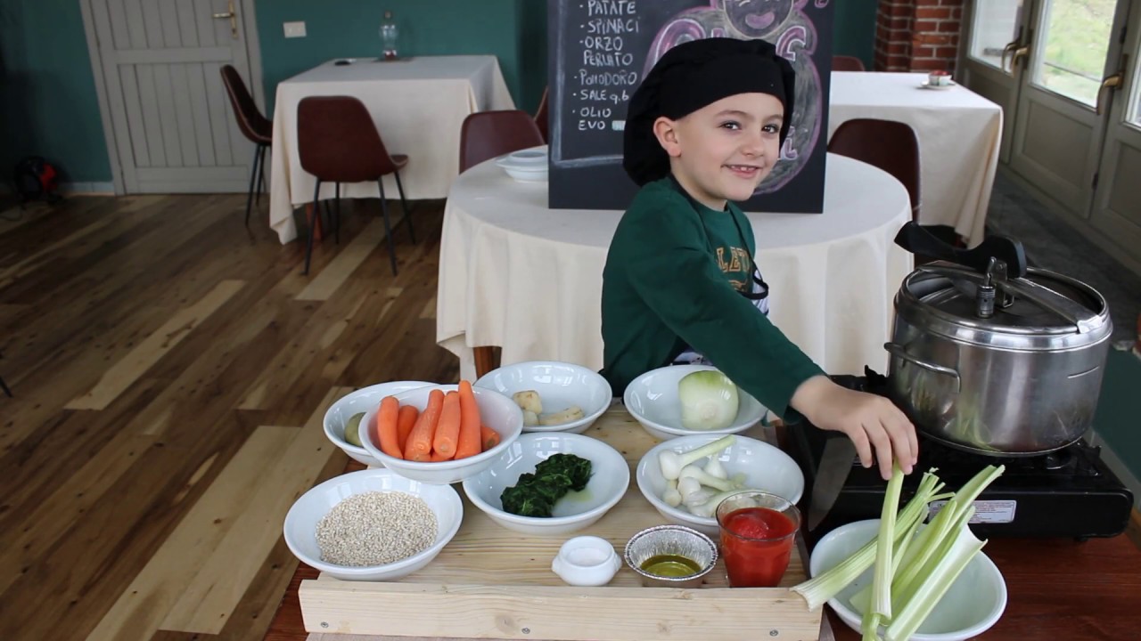 Chef per bambini   Il minestrone