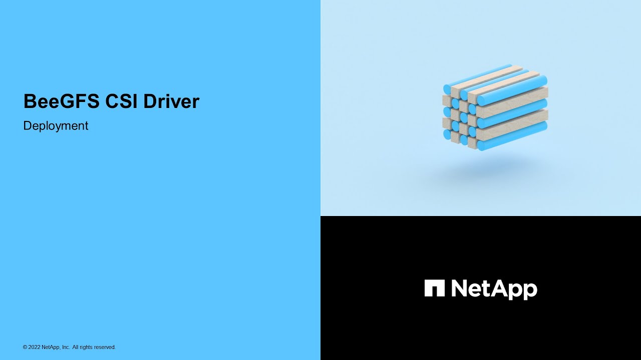 BeeGFS CSI driver - Deployment