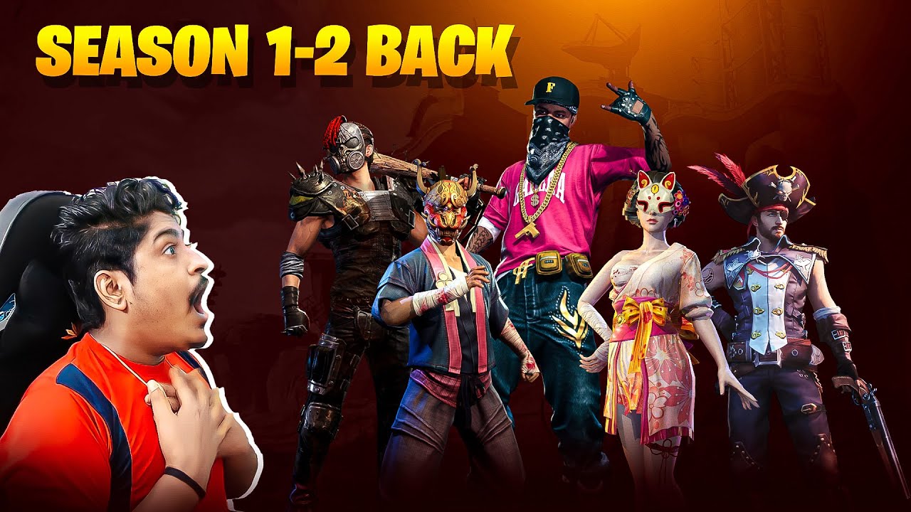 SEASON 1-2  Elite Pass Return in Free Fire 😱 20000 Diamonds 💎 Spin in New Hall of Elites Event