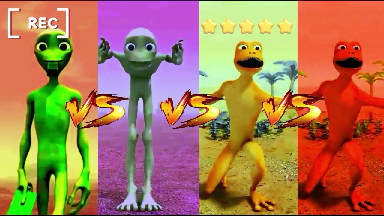 Dame Tu Casita VS Patila Dance Vs Funny Alien Dance
