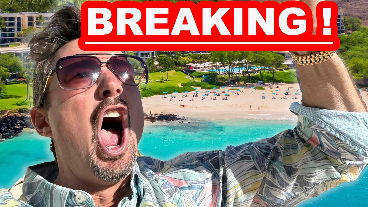 BREAKING !!!!!!! MASSIVE $5.5M ACQUISITION BEACH FRONT !!!!!!! BIG ISLAND HAPUNA BEACH 🏝️⛵