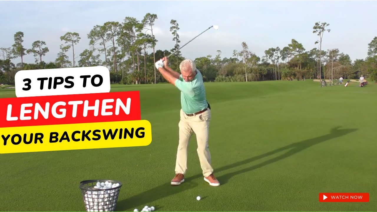 3 Tips To Lengthen Your Golf Backswing