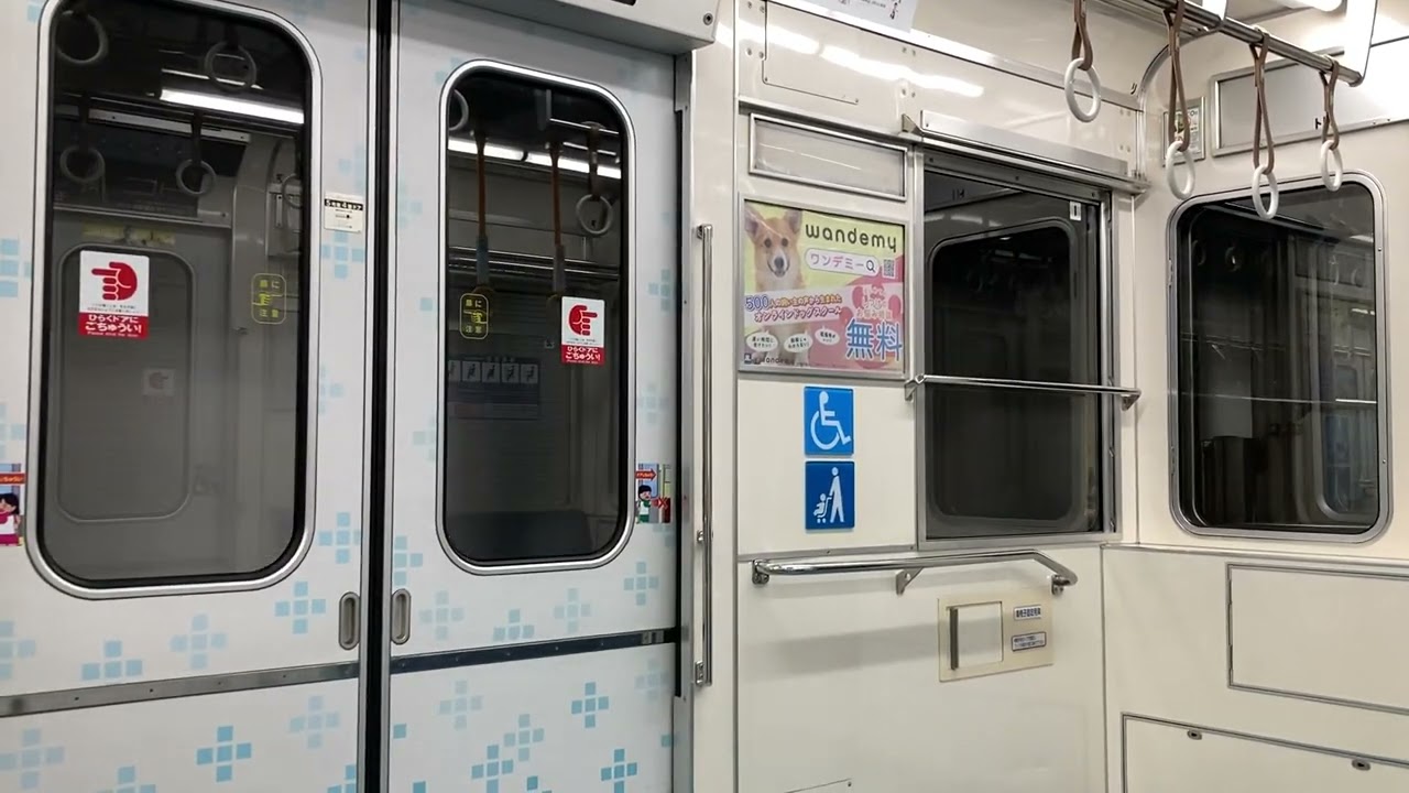 【日立IGBT】大阪メトロ四つ橋線23系  リニューアル編成 走行風景