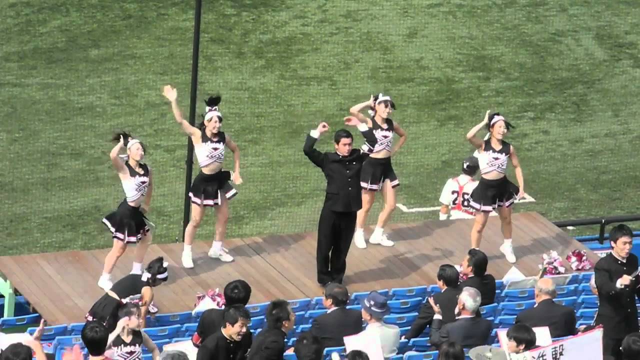 2012秋六大学野球 早大応援④ 紺碧の空・チャンスパターンメドレー