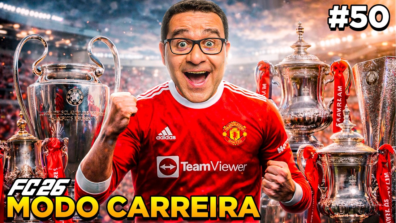VOU LEVANTAR O UNITED - #50 EAFC 26 MODO CARREIRA
