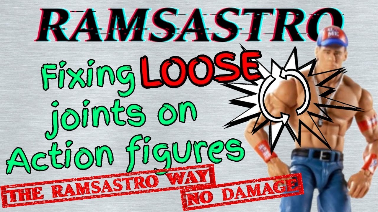 How to fix LOOSE joints on action figures
