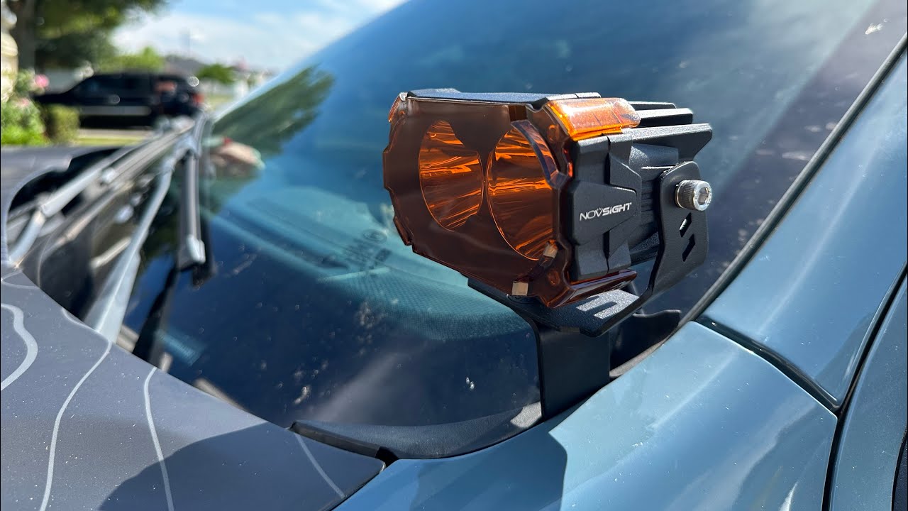 NovSight 2 inch LED lights | Unbox and Review