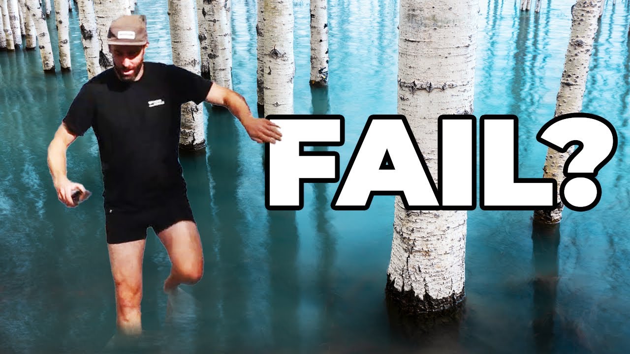 Flooded Trees and Camping at Abraham Lake - You win some, you lose some!