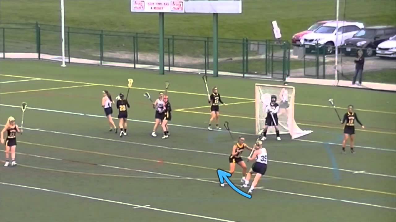 Face Dodge Technique in girls lacrosse
