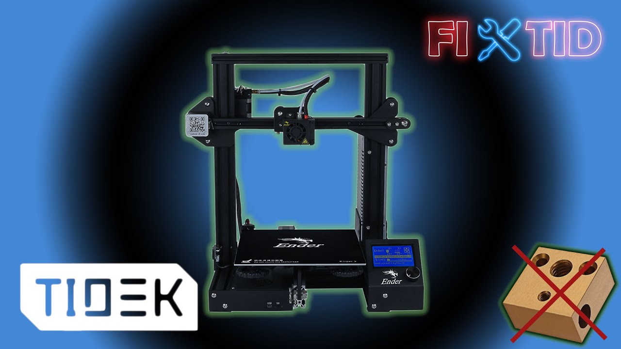 Wymiana BLOKU GRZEWCZEGO w Ender 3 Pro #FixTid